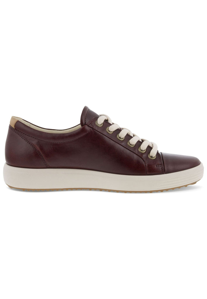 ecco Sneaker Glattleder Dunkelrot