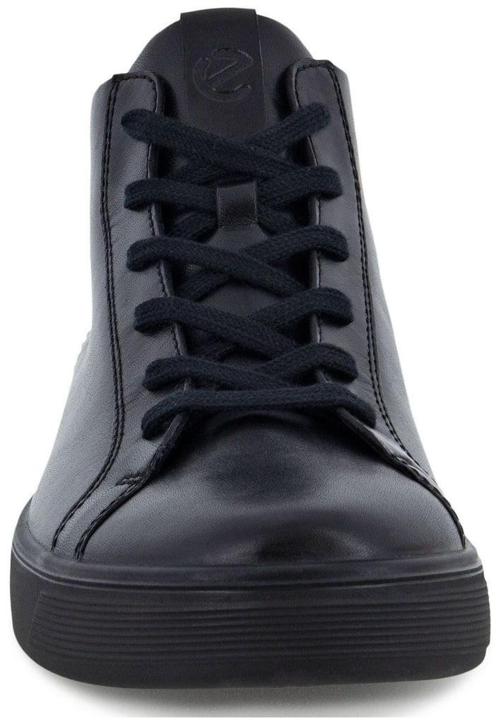 ecco Sneaker Glattleder Schwarz