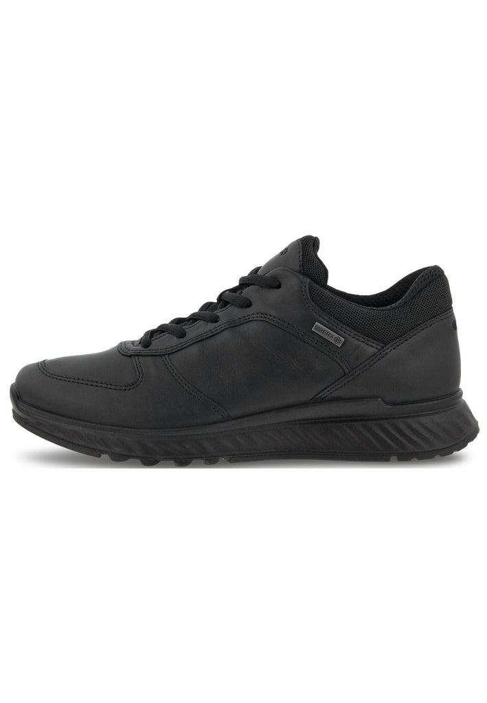 ecco Sneaker Glattleder Schwarz