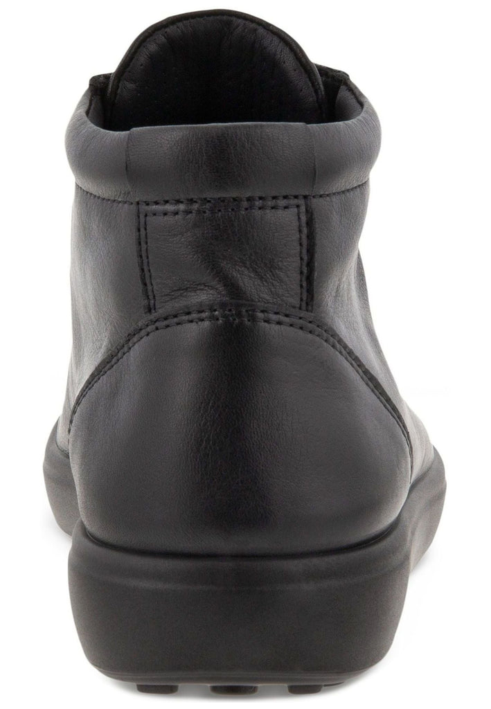 ecco Sneaker Glattleder Schwarz/Schwarz