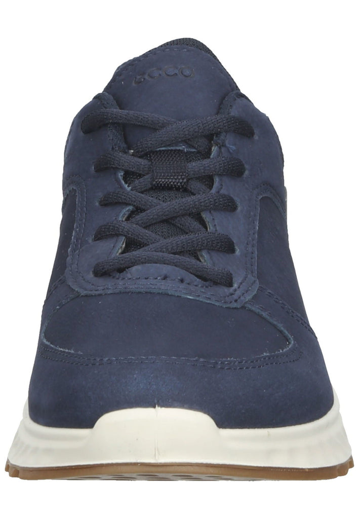 ecco Sneaker Leder Blau/Weiß