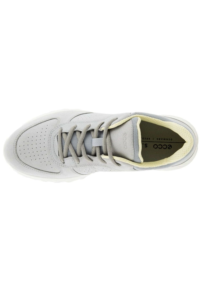ecco Sneaker Leder Grau