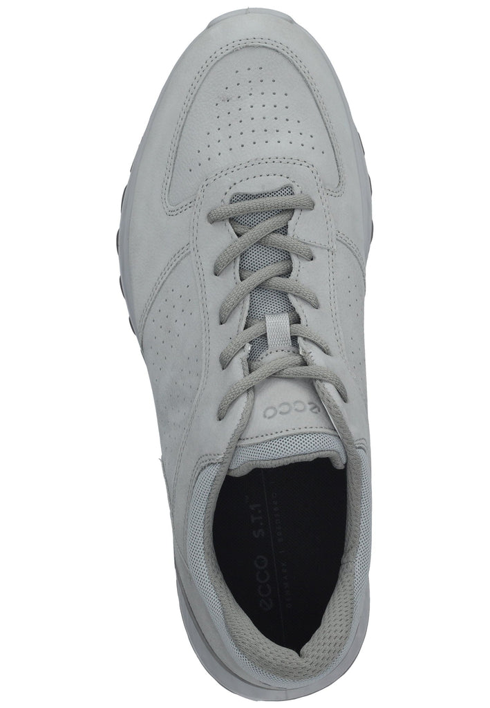 ecco Sneaker Leder Grau