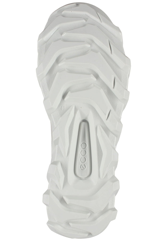 ecco Sneaker Leder Grau/Blau