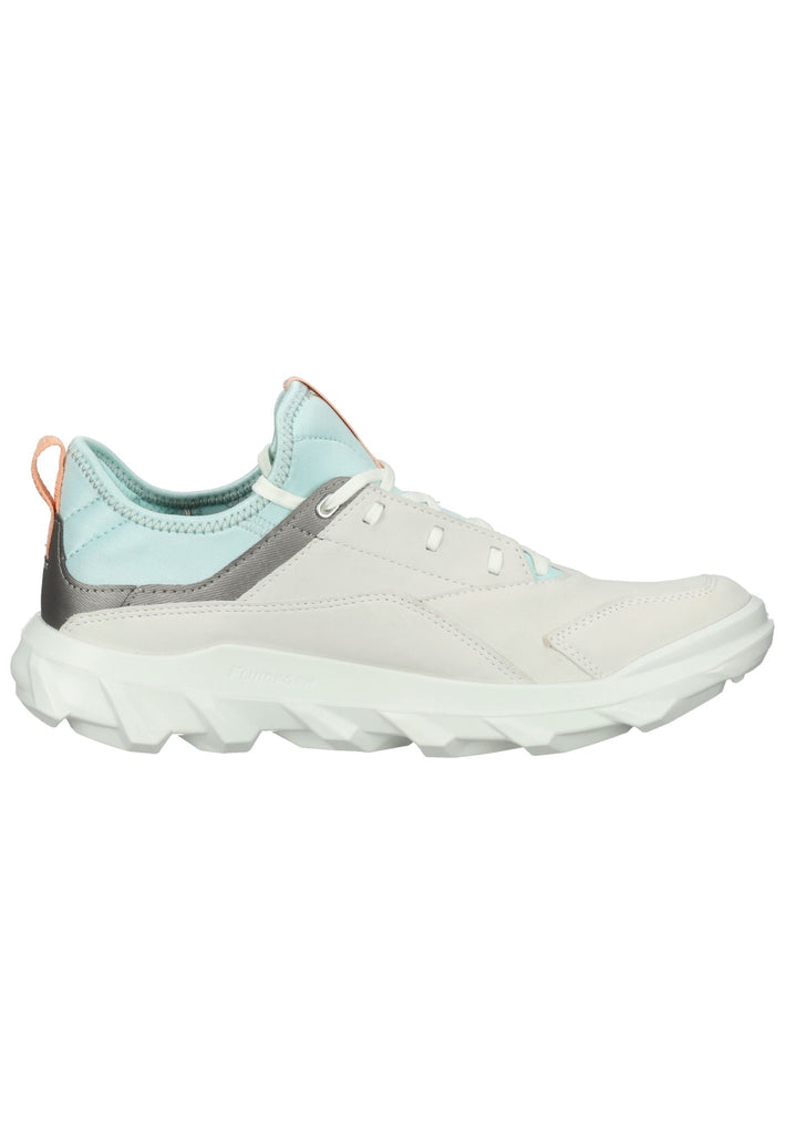 ecco Sneaker Leder Grau/Blau