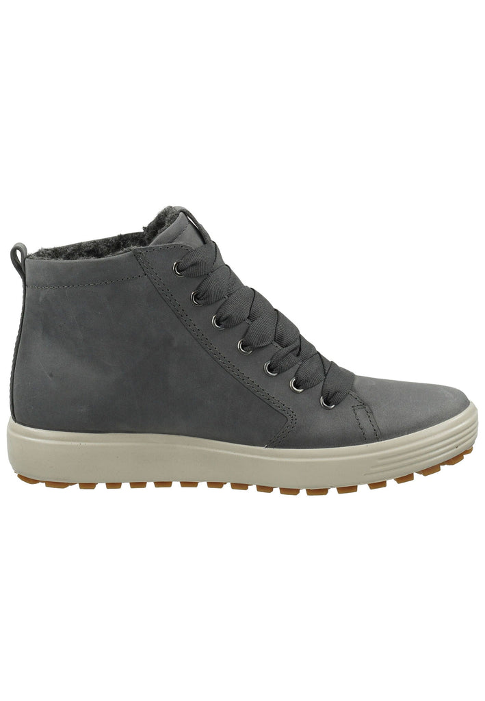 ecco Sneaker Leder Grau Warmfutter