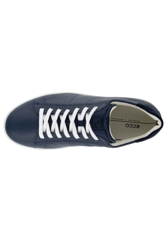 ecco Sneaker Leder Navy