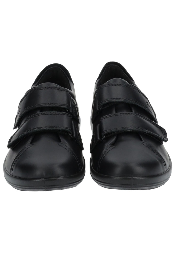 ecco Sneaker Leder Schwarz