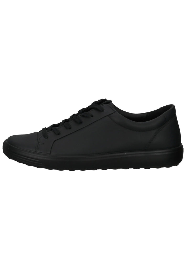 ecco Sneaker Leder Schwarz
