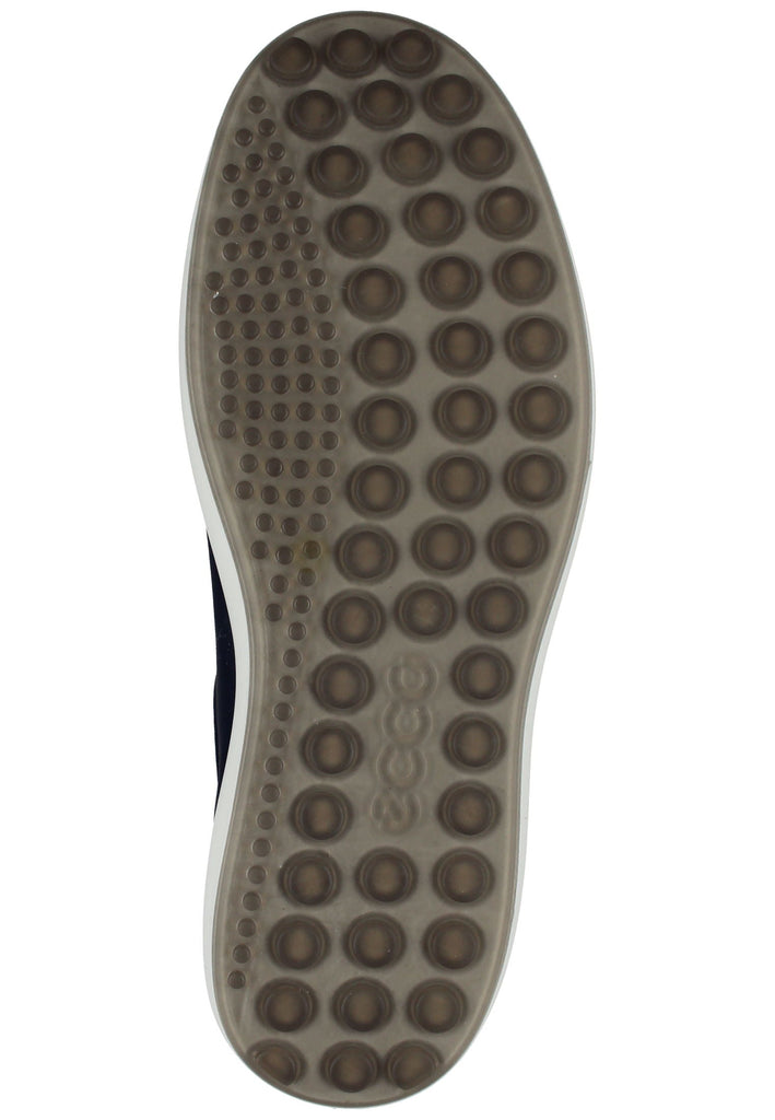 ecco Sneaker Leder Schwarz