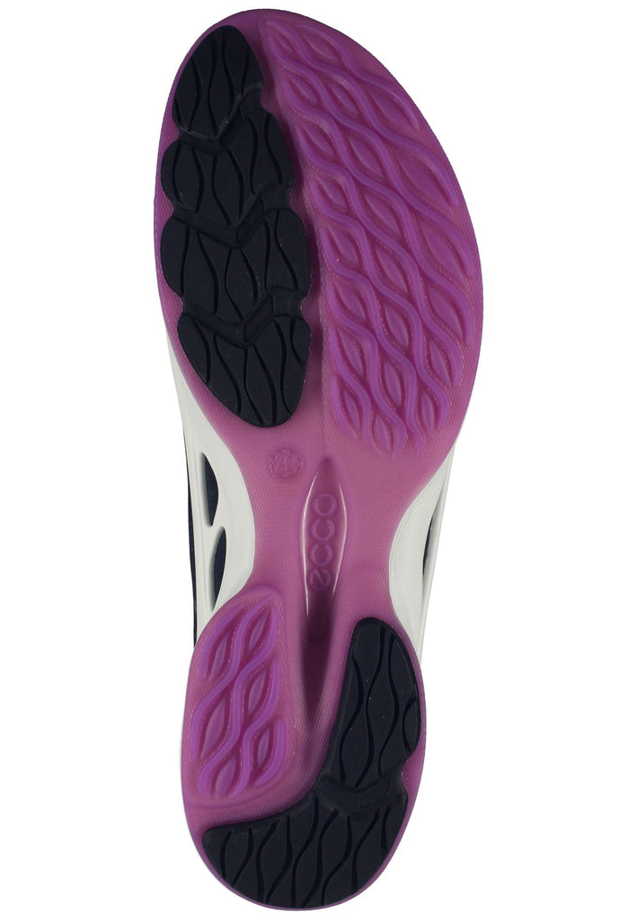 ecco Sneaker Leder Schwarz