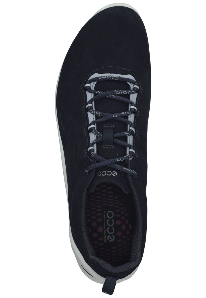 ecco Sneaker Leder Schwarz