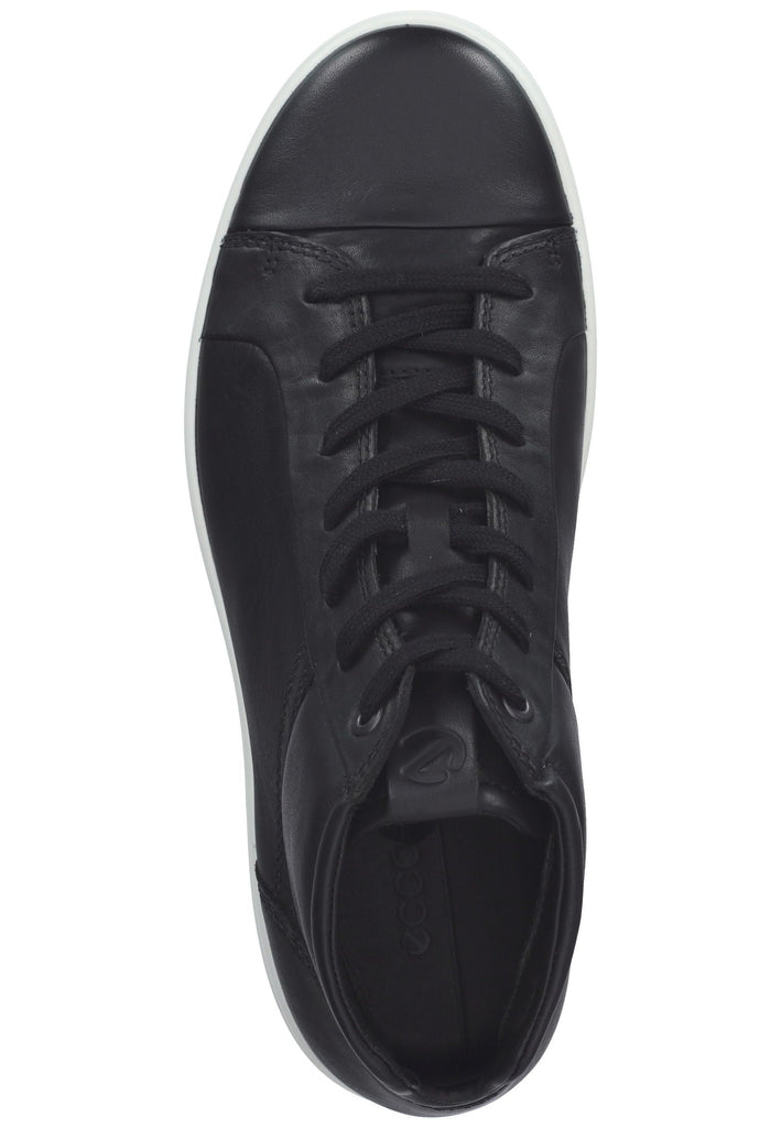 ecco Sneaker Leder Schwarz