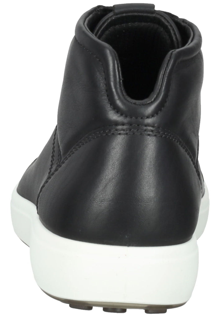 ecco Sneaker Leder Schwarz