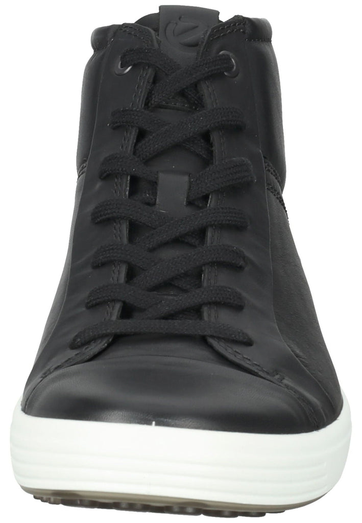ecco Sneaker Leder Schwarz