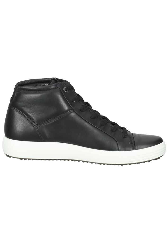 ecco Sneaker Leder Schwarz