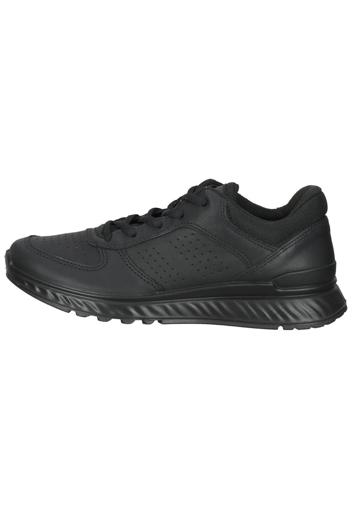 ecco Sneaker Leder Schwarz