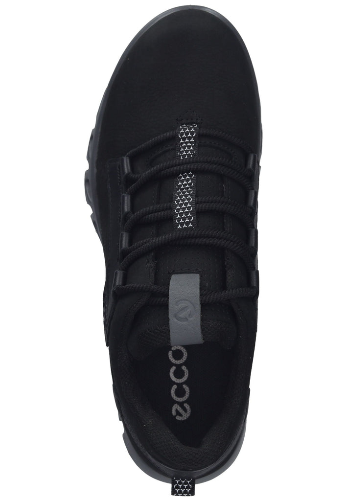 ecco Sneaker Leder Schwarz