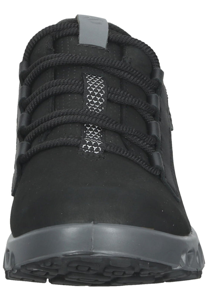 ecco Sneaker Leder Schwarz