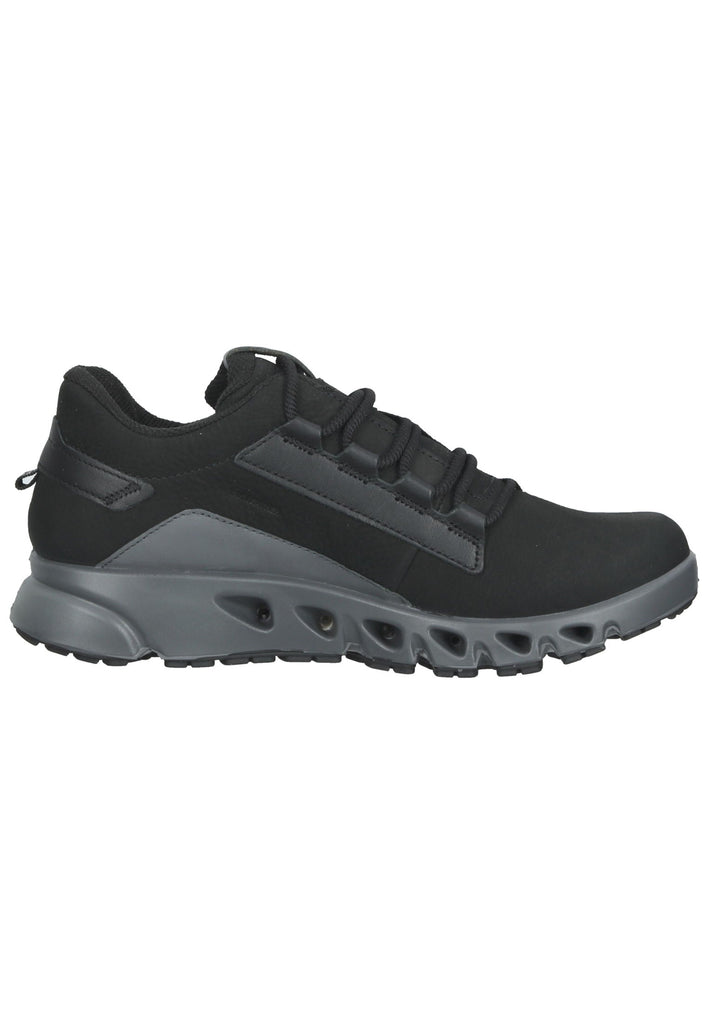 ecco Sneaker Leder Schwarz