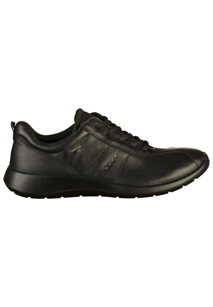 ecco Sneaker Leder Schwarz