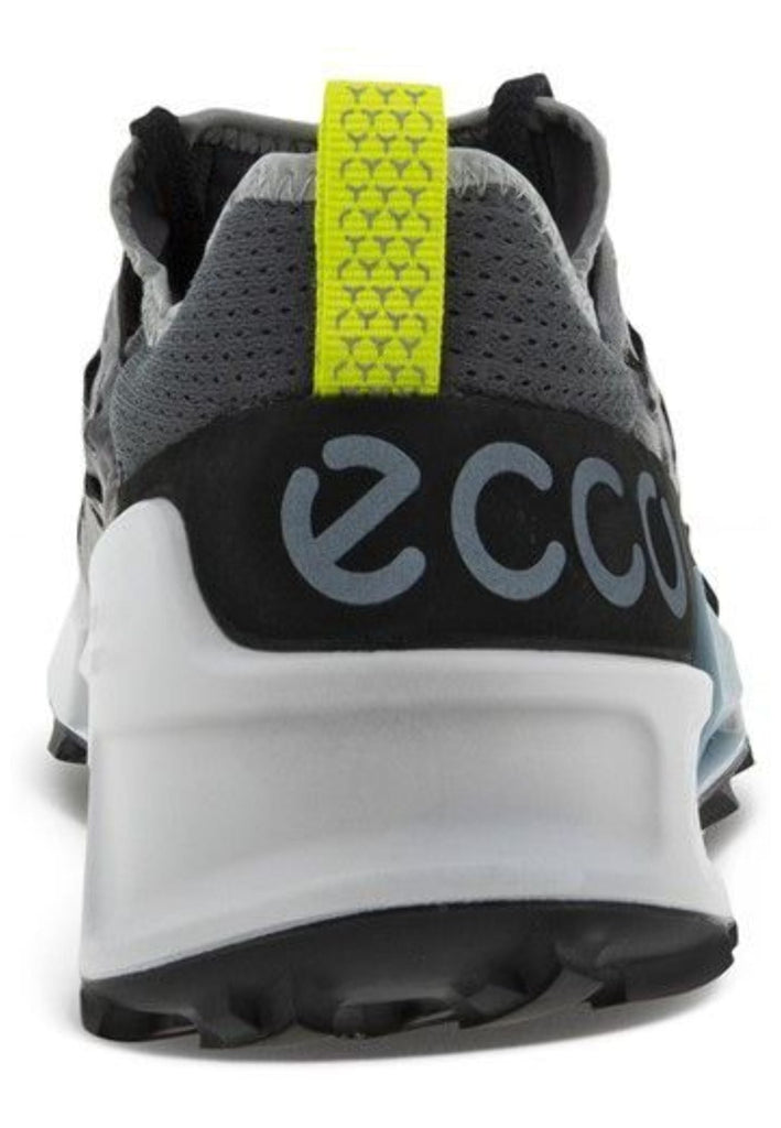 ecco Sneaker Leder Schwarz/Grün