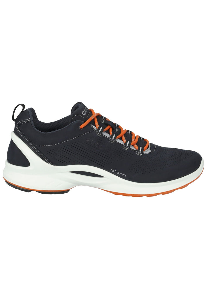 ecco Sneaker Leder Schwarz/Orange