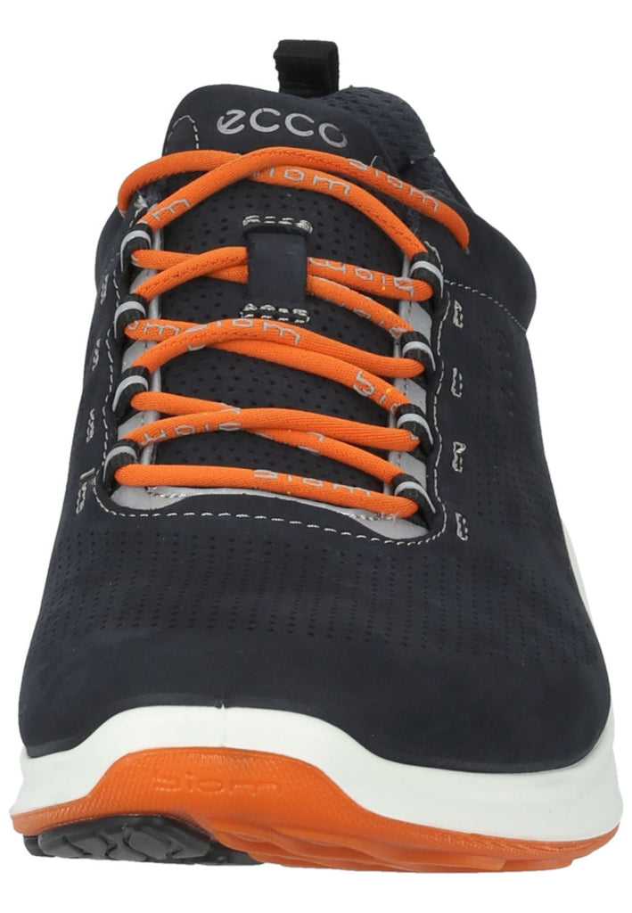 ecco Sneaker Leder Schwarz/Orange