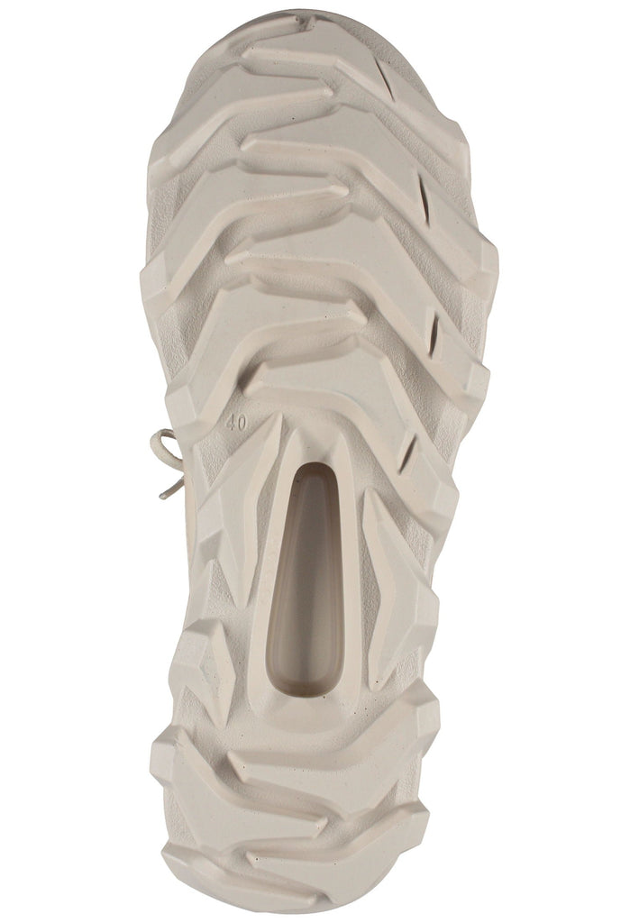 ecco Sneaker Leder/Textil Beige/Gelb