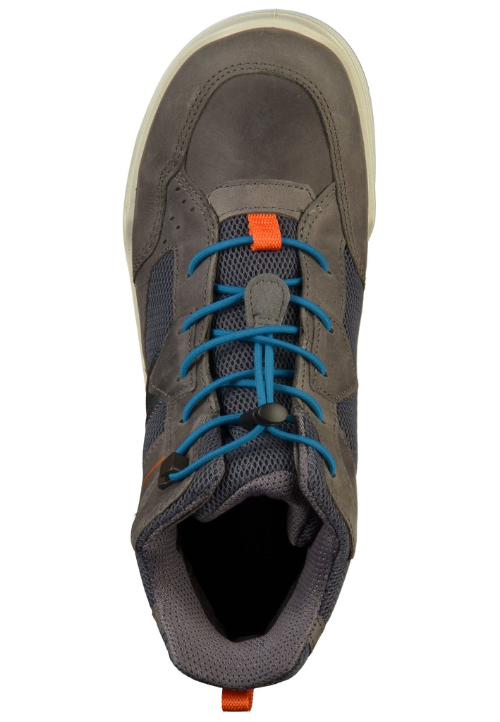 ecco Sneaker Leder/Textil Grau