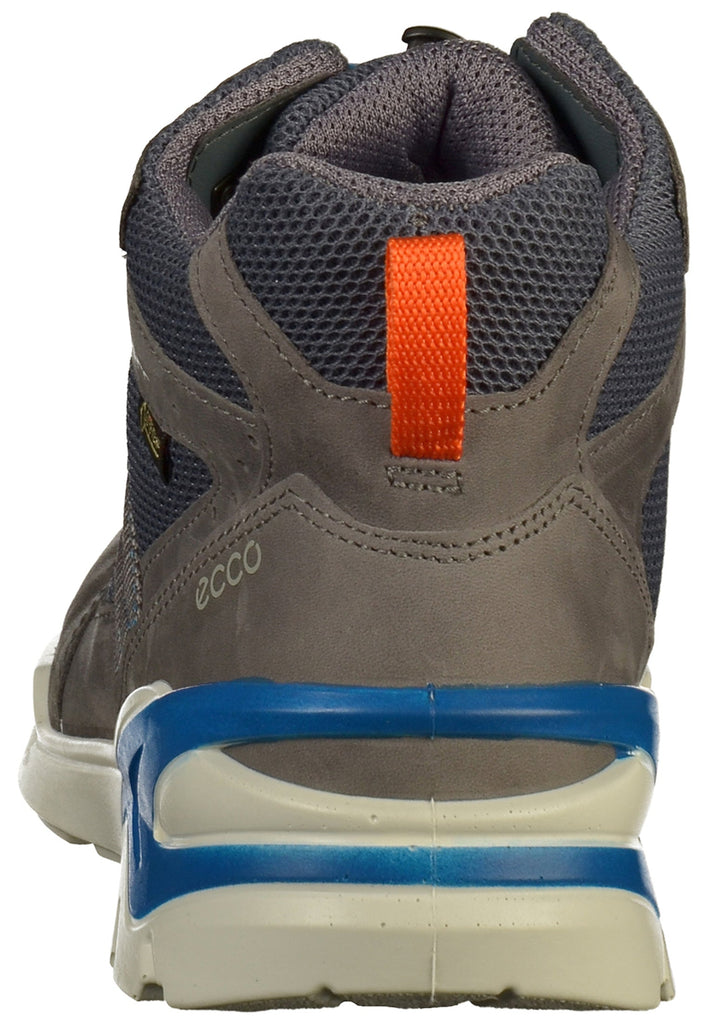 ecco Sneaker Leder/Textil Grau