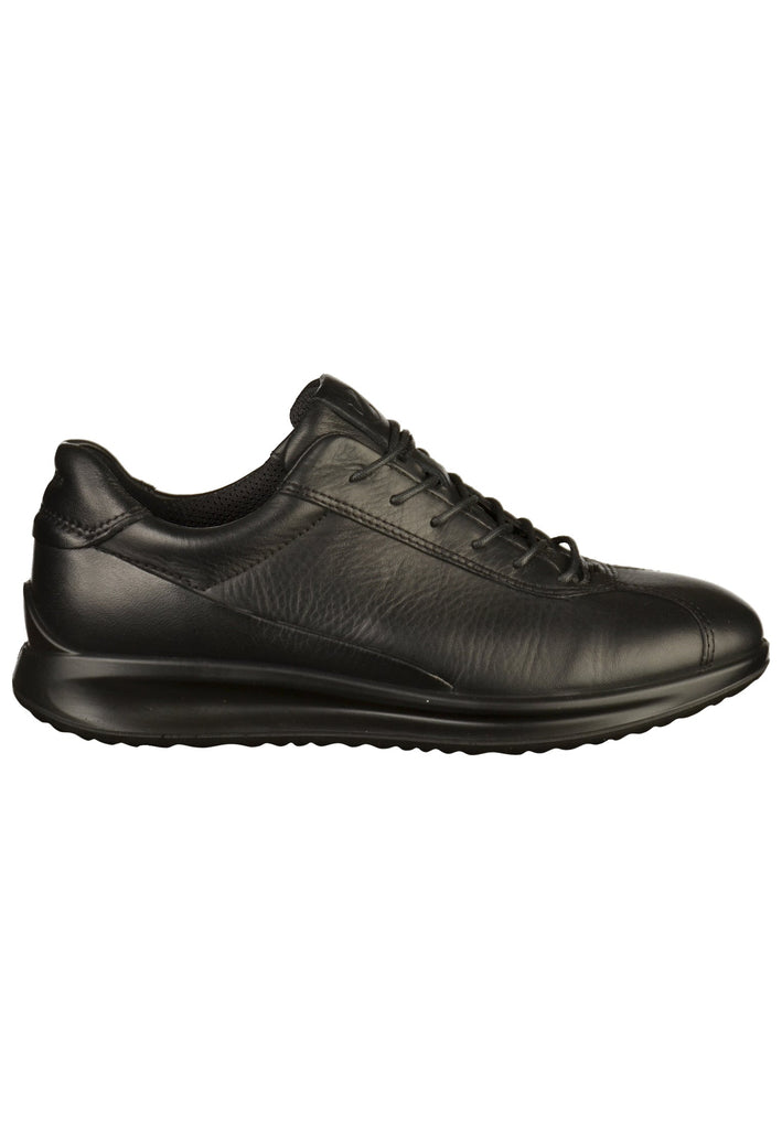 ecco Sneaker Leder/Textil Schwarz