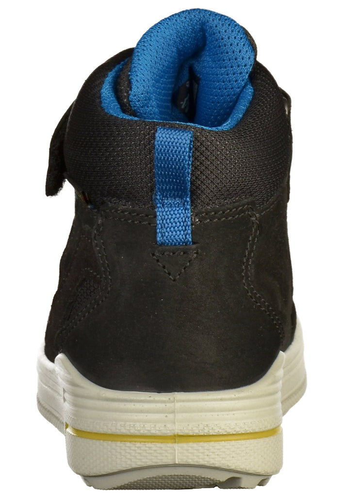 ecco Sneaker Leder/Textil Schwarz