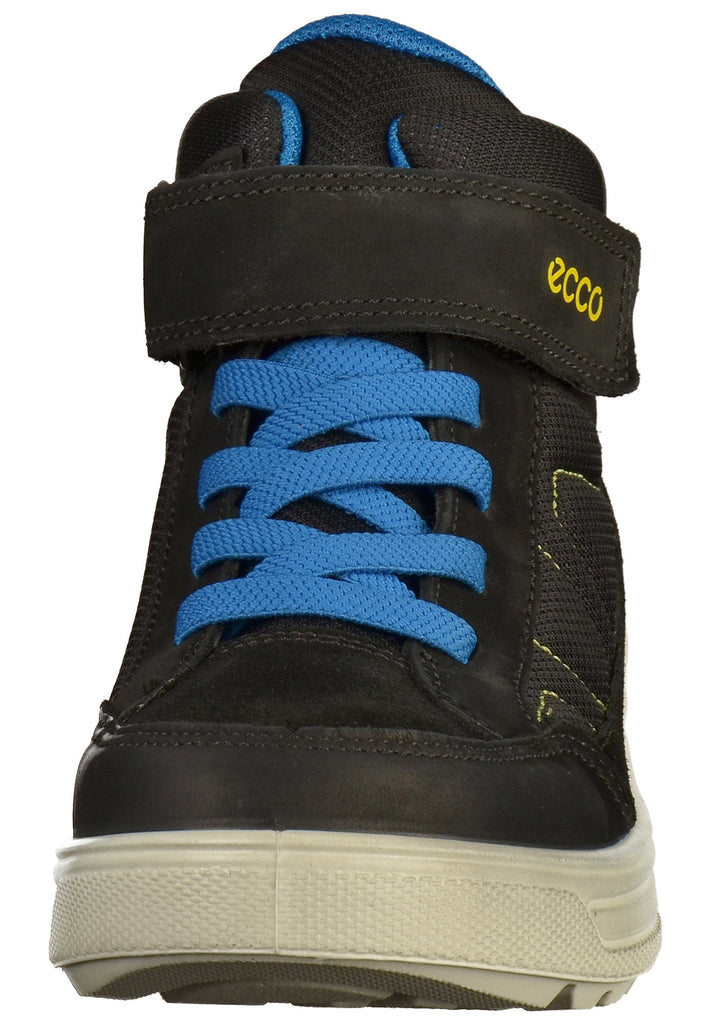 ecco Sneaker Leder/Textil Schwarz