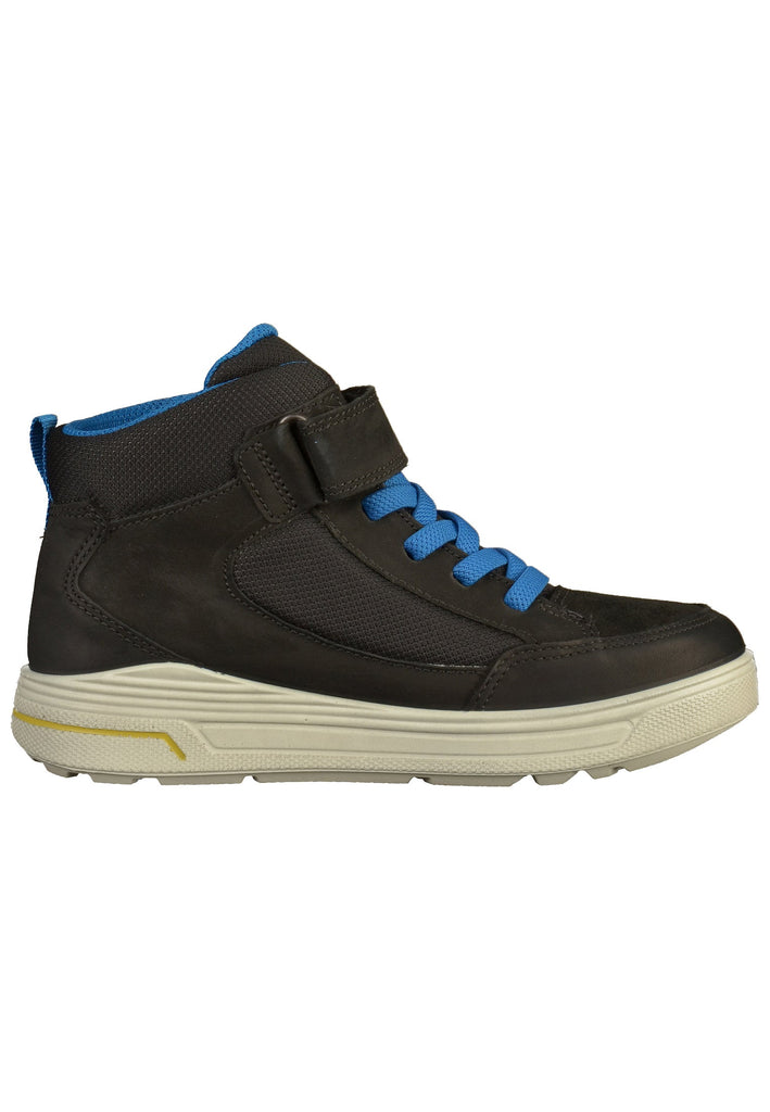 ecco Sneaker Leder/Textil Schwarz