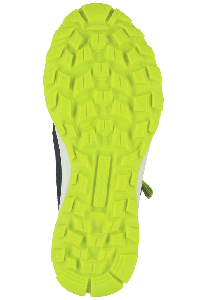 ecco Sneaker Leder/Textil Schwarz/Grau Warmfutter