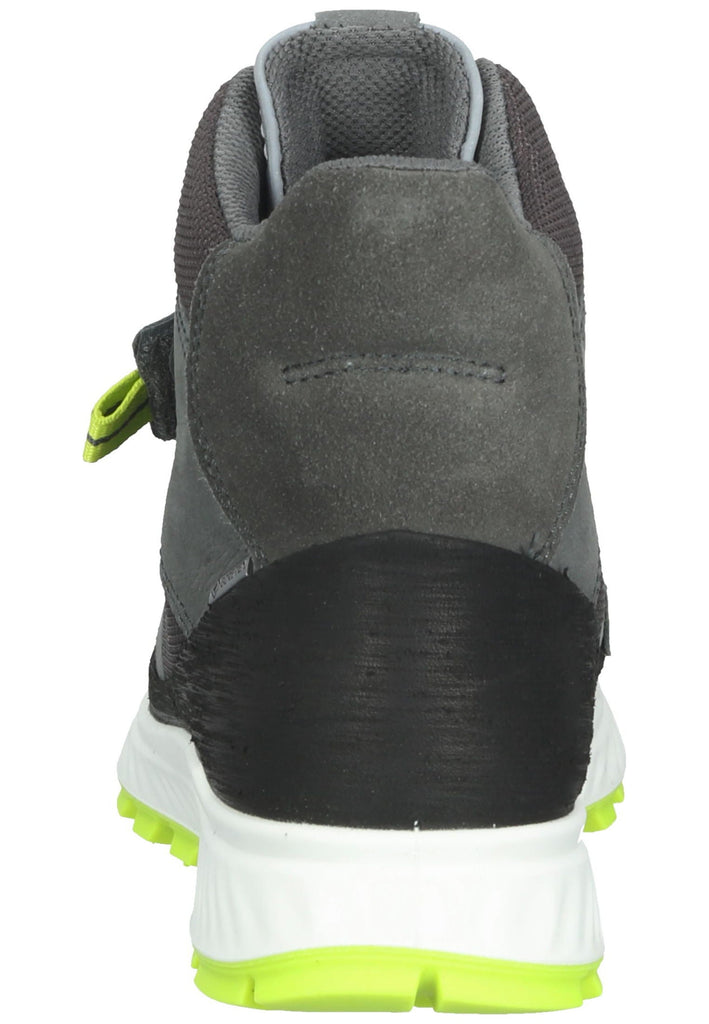 ecco Sneaker Leder/Textil Schwarz/Grau Warmfutter