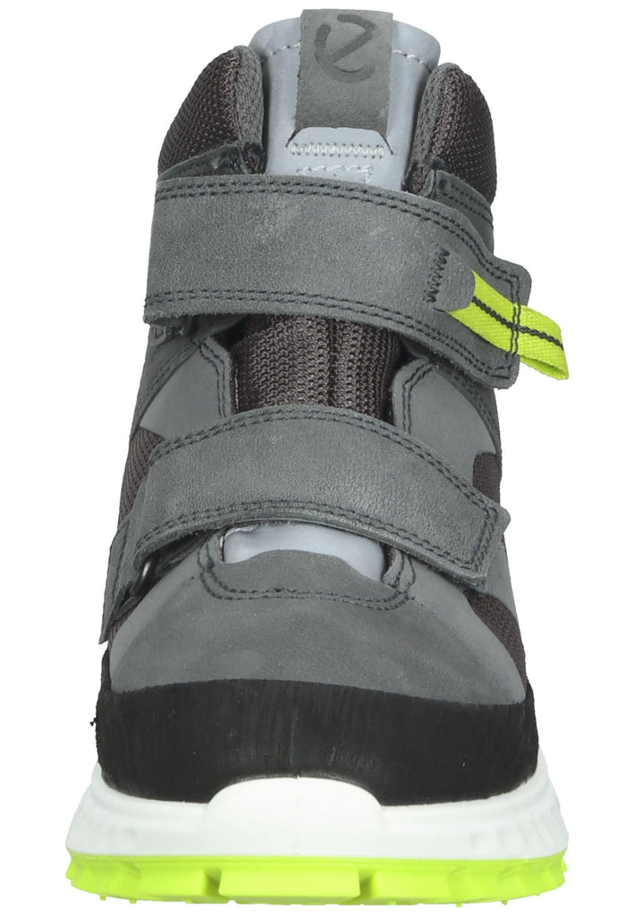 ecco Sneaker Leder/Textil Schwarz/Grau Warmfutter