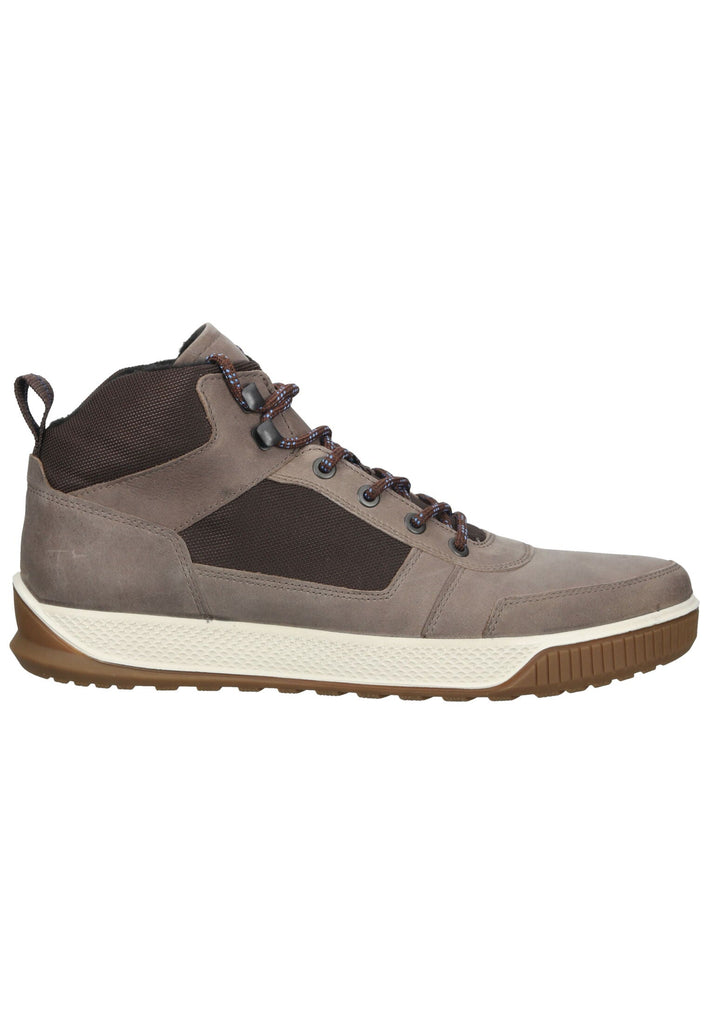 ecco Sneaker Leder/Textil Taupe/Braun