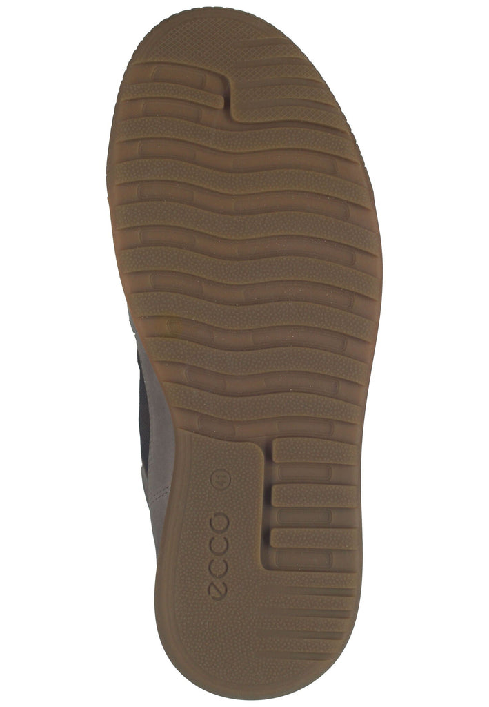 ecco Sneaker Leder/Textil Taupe/Braun