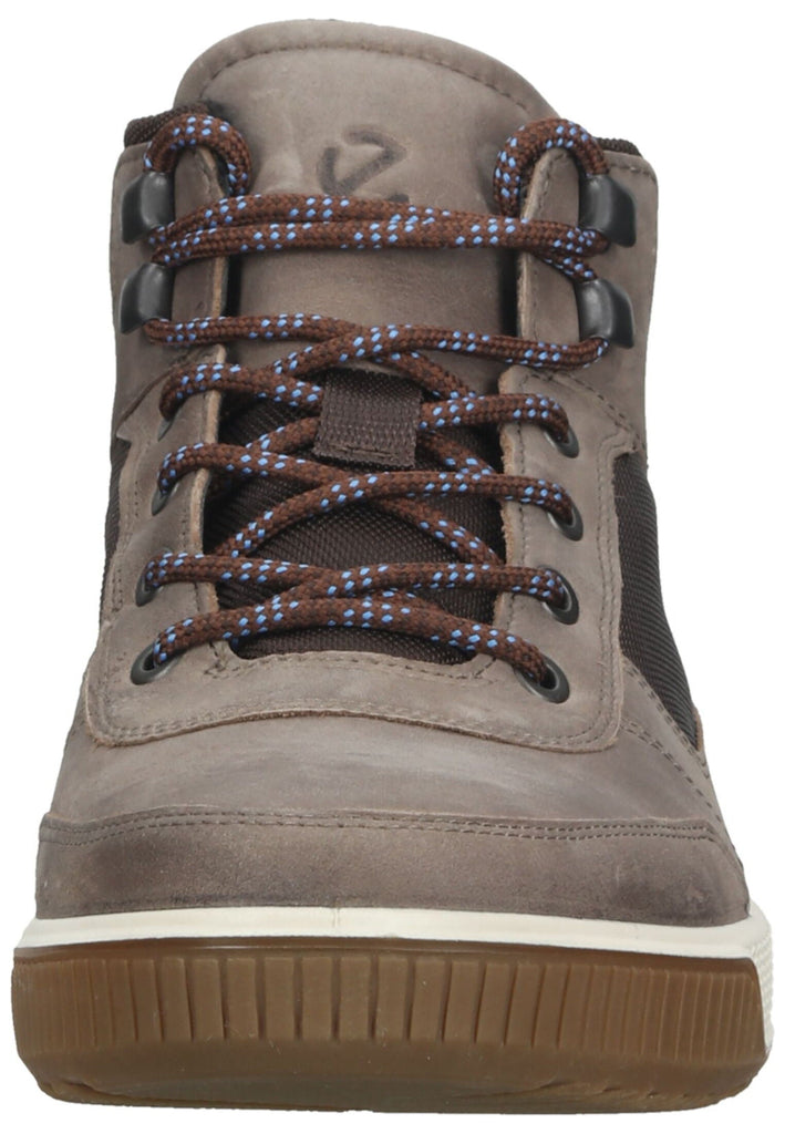 ecco Sneaker Leder/Textil Taupe/Braun
