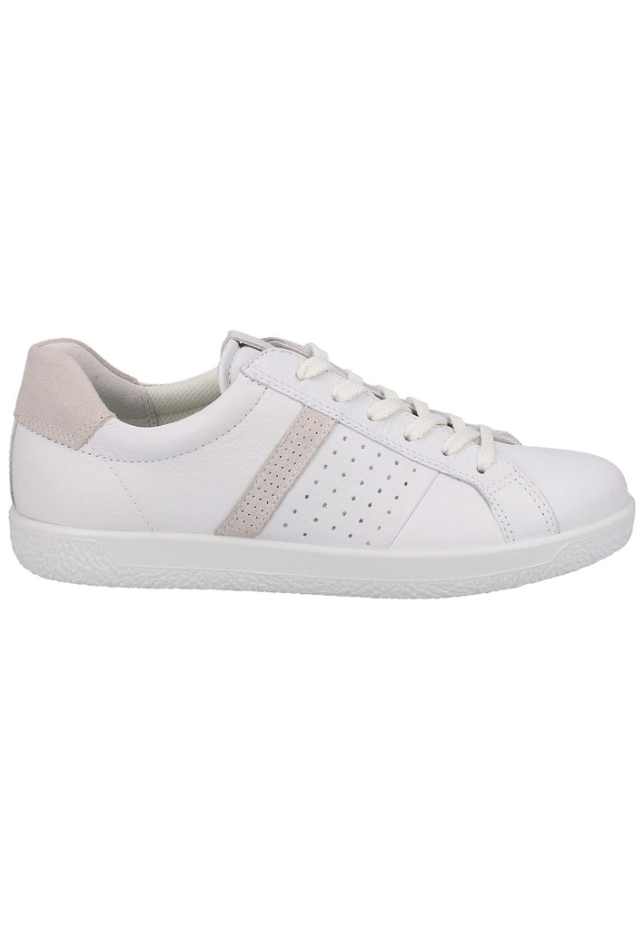 ecco Sneaker Leder Weiß