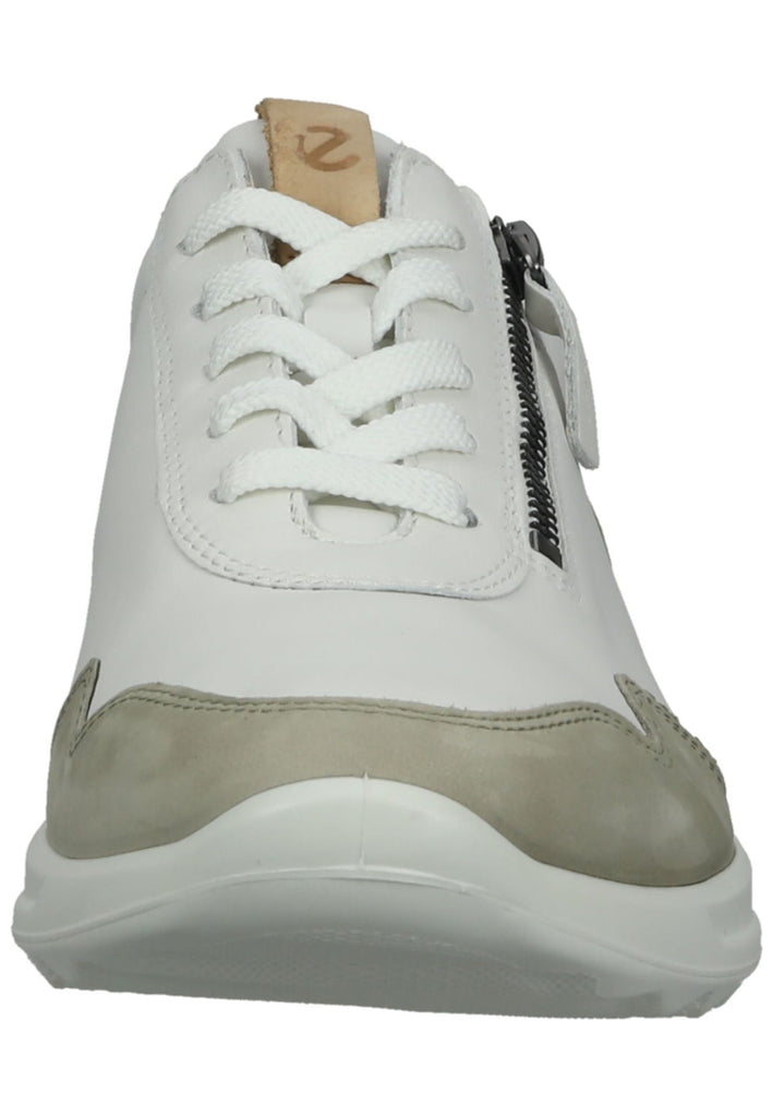 ecco Sneaker Leder Weiß/Beige