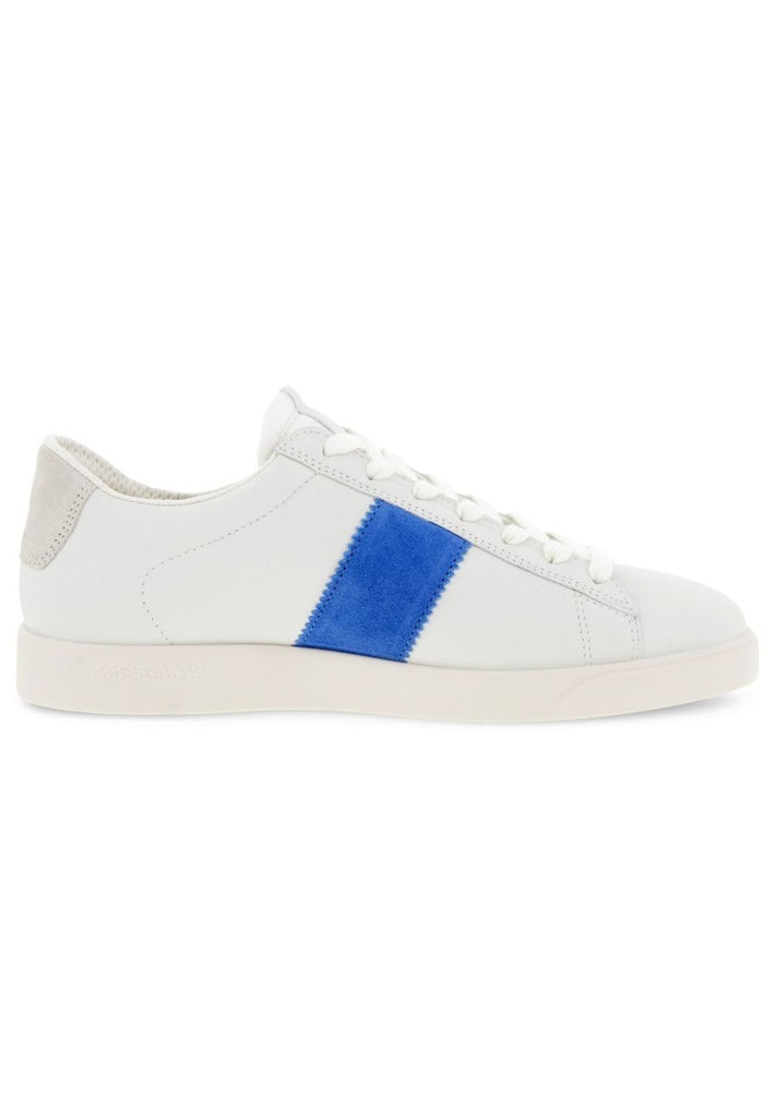 ecco Sneaker Leder Weiß/Blau