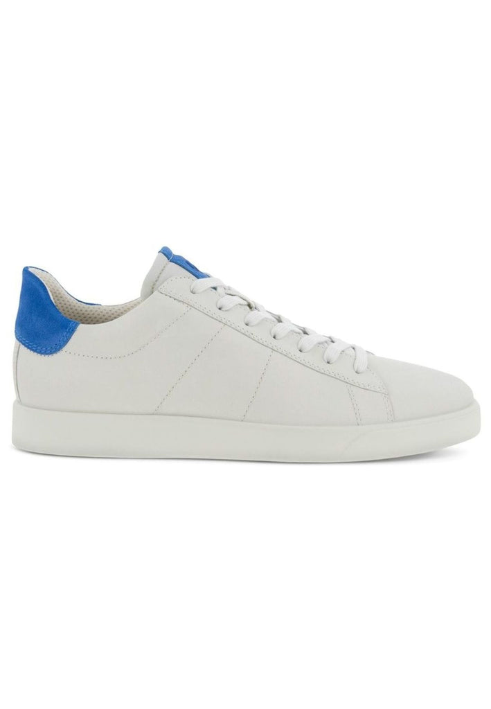 ecco Sneaker Leder Weiß/Blau