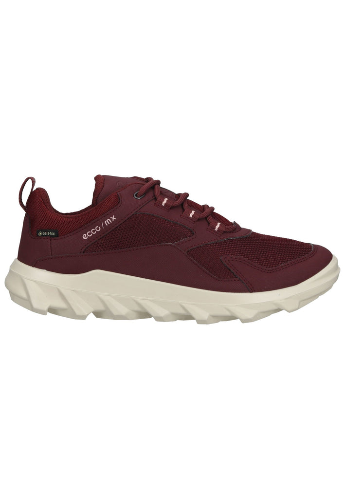 ecco Sneaker Lederimitat Bordeaux