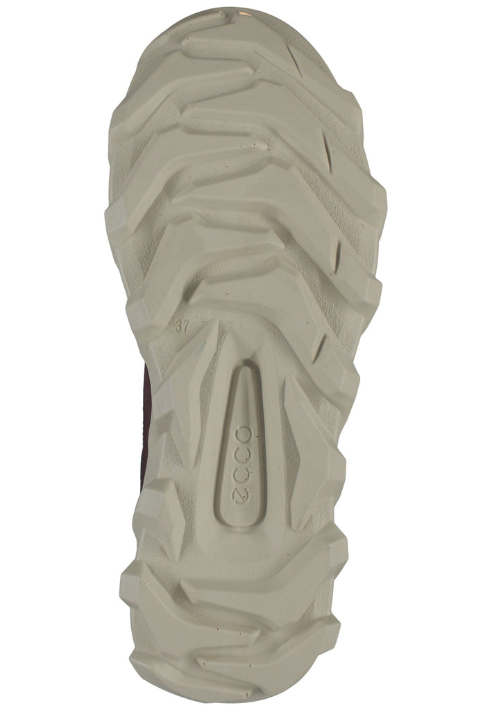 ecco Sneaker Lederimitat Bordeaux