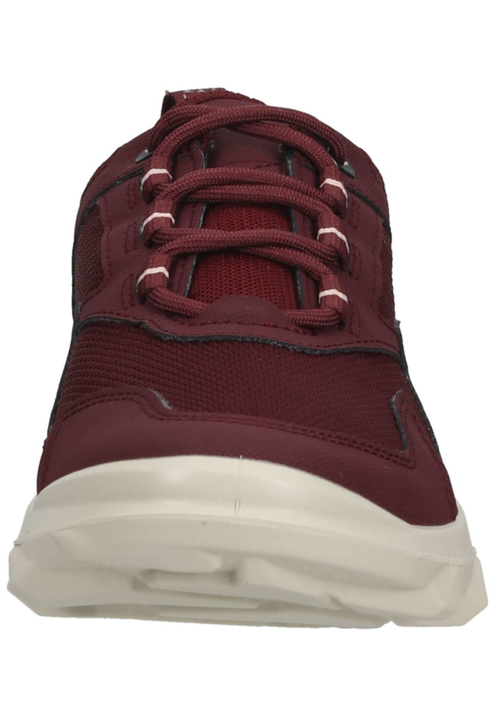 ecco Sneaker Lederimitat Bordeaux
