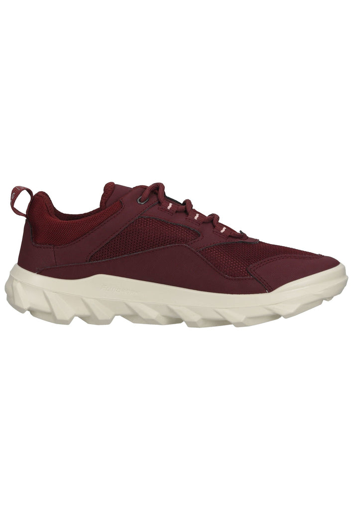 ecco Sneaker Lederimitat Bordeaux
