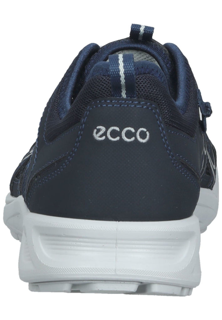 ecco Sneaker Lederimitat Dunkelblau
